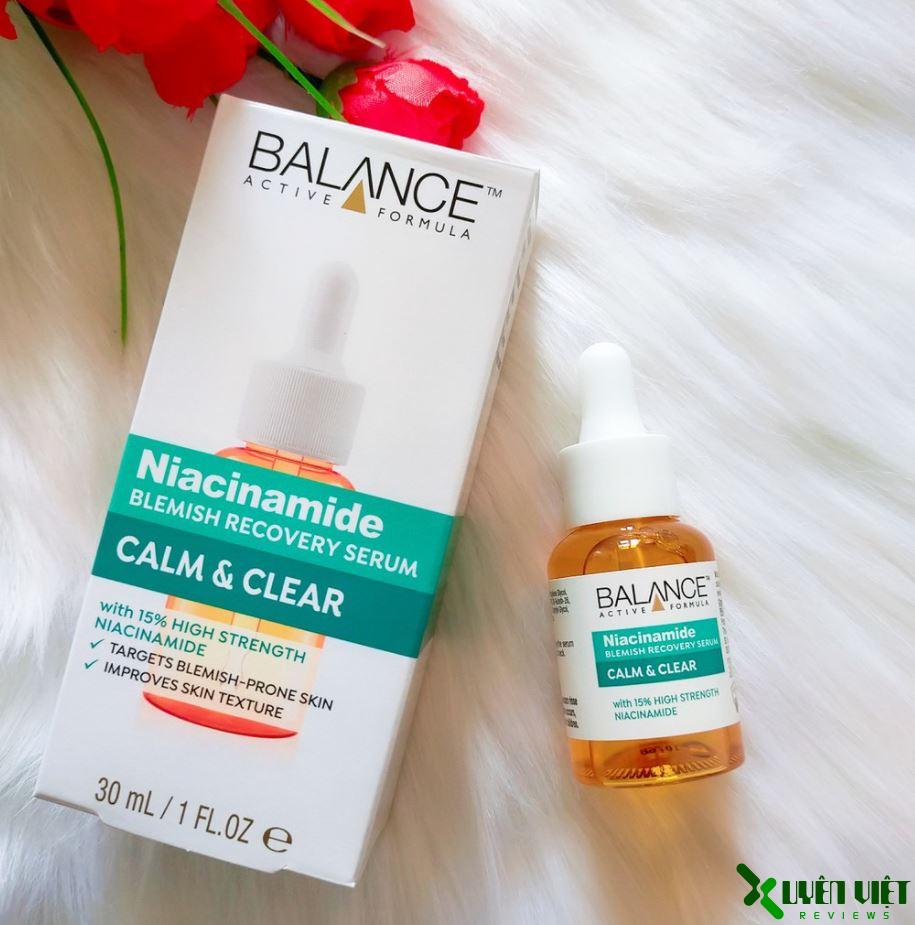 balance active skincare niacinamide blemish recovery serum 3