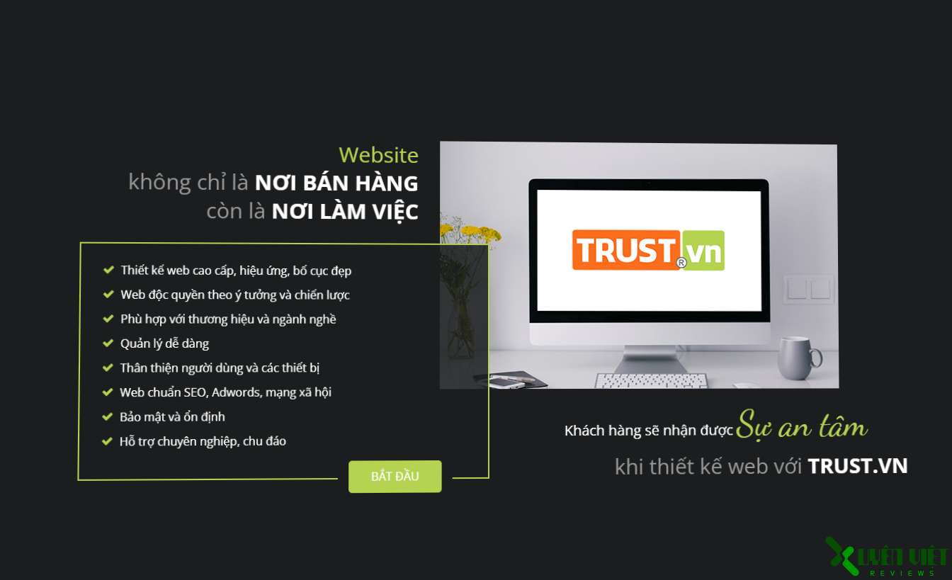 cong ty thiet ke web trust